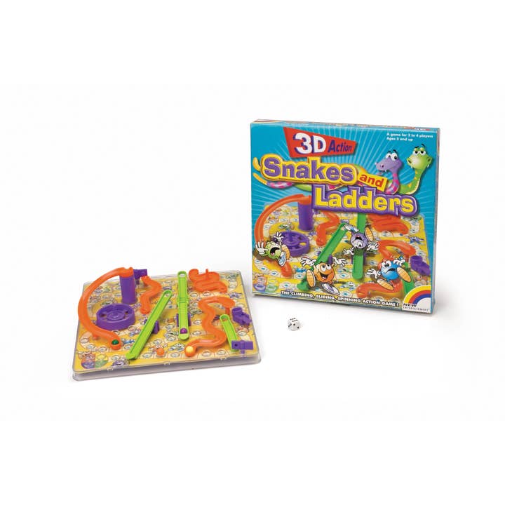 Intex Entertainment Inc. – Engroshandel Brætspil – 3D slanger og stiger