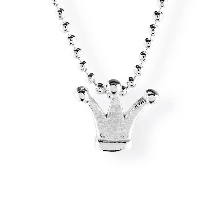Froggy mini crown pendant in silver for wholesale by Heartbreaker designd by Drachenfels