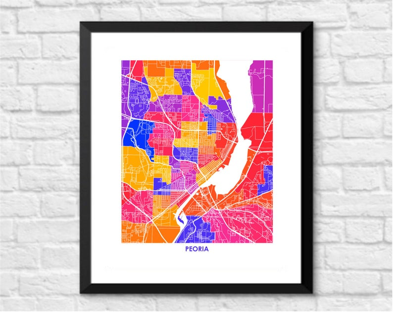 Juanita's Adventures – Engroshandel Kunsttryk – Juanitas Peoria Kort Print3