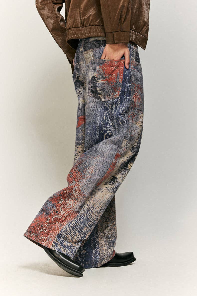 Vanida Dang - Wholesale Jeans - Women's - Denim print6