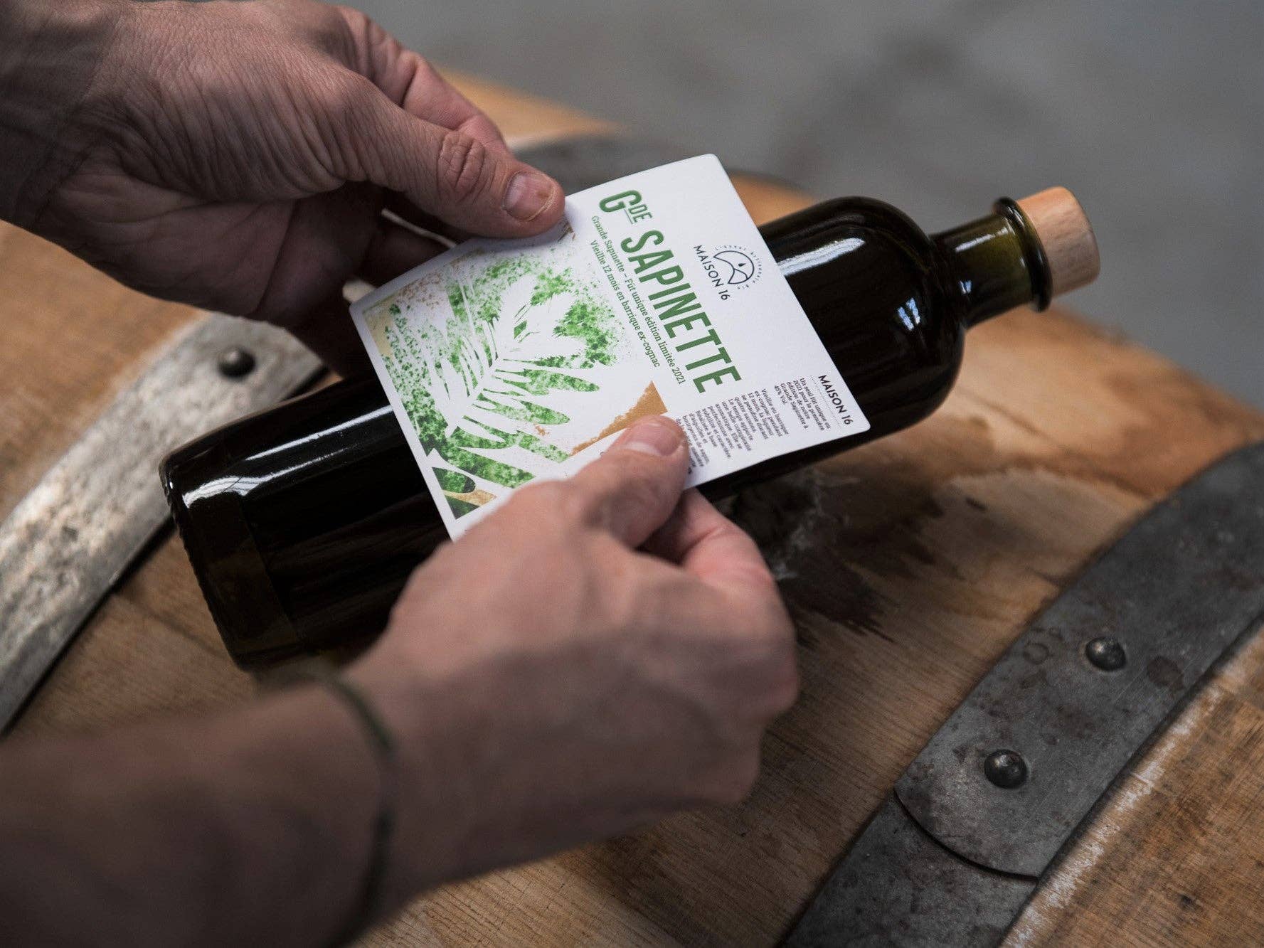 MAISON 16 - LOCA - Wholesale Liqueur - GDE Sapinette 45% - container of your choice2