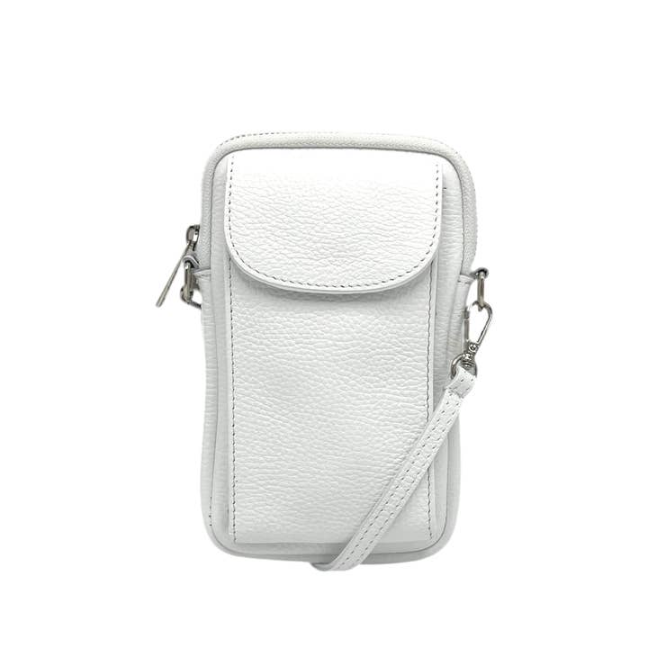 Suie Valentini srl - Wholesale Crossbody Bag - Women's - Genuine leather crossbody bag, Made in Italy, art. 1125855