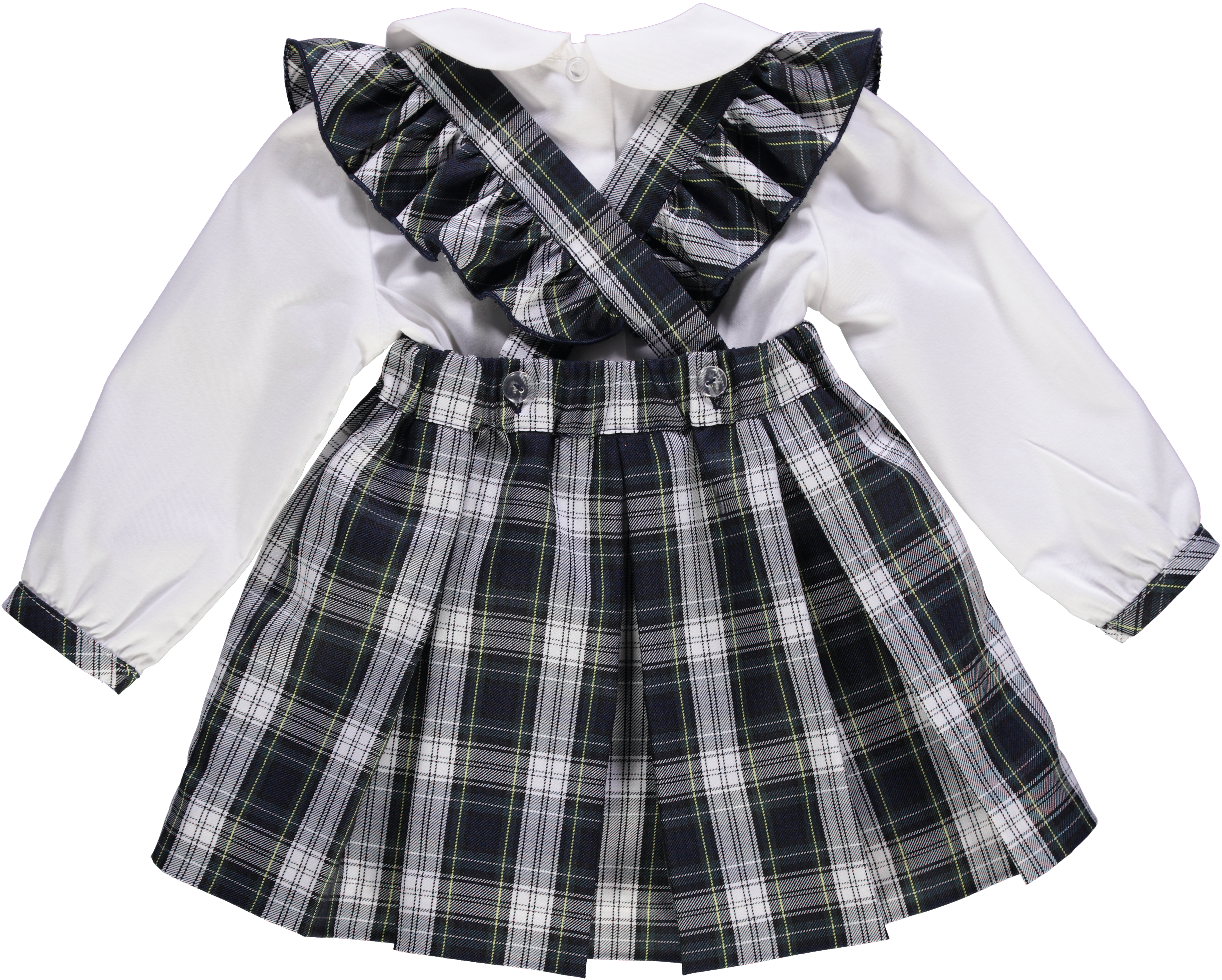 Piccola Speranza - Vente Ensemble de vêtements – bébé - Ensemble de bébé à carreaux1