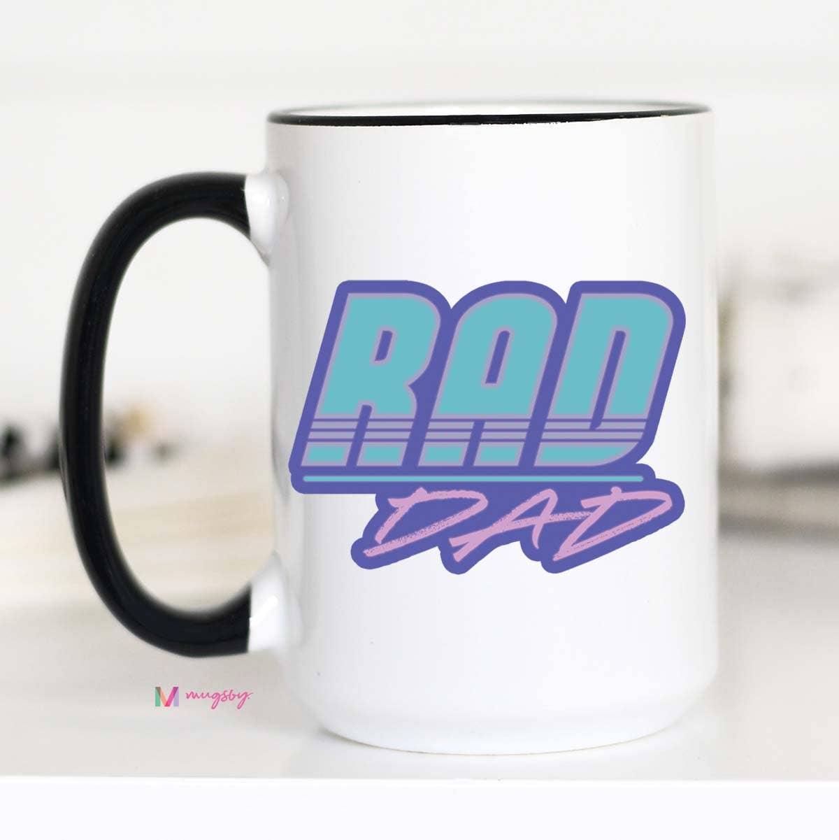 Mugsby - Wholesale Coffee Mug - Rad Dad Coffee Mug, Father's Day Cup, Dad Mug1