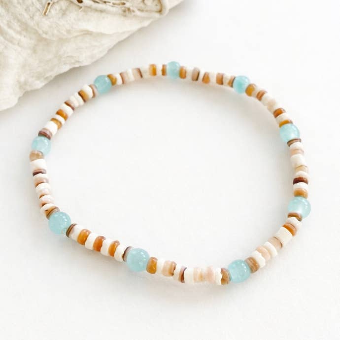 Surf Point Breaker Puka Bracelet for wholesale by Cape Cod Chokers