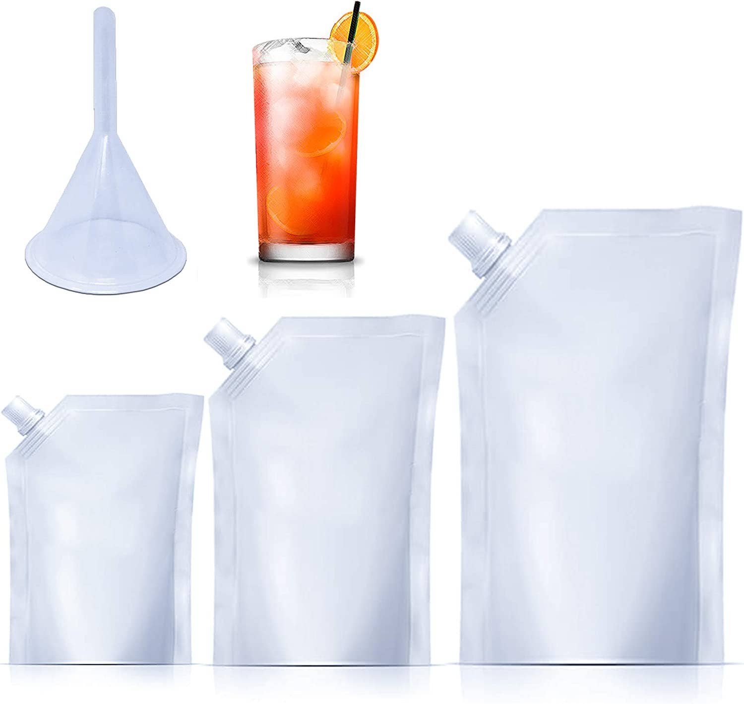 Zulay Kitchen - Wholesale Flask - Premium Plastic Flasks For Liquor - Cruise & Travel Flasks6