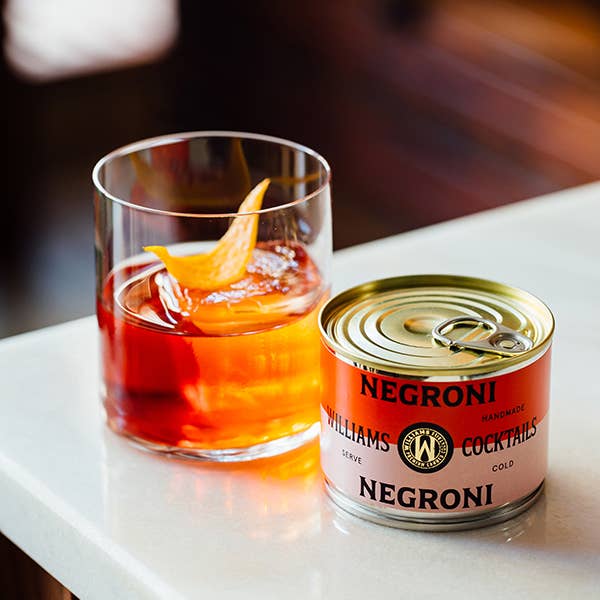 Williams Premium Canned Cocktails - Wholesale Cocktail Mix/Syrup - Negroni Cocktail1