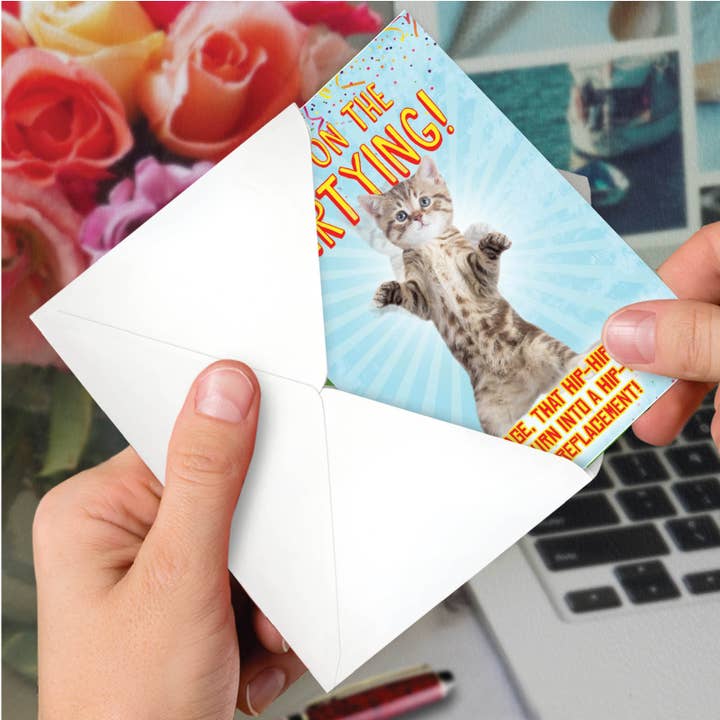 NobleWorks - Wholesale Birthday Card - Birthday Card - Hip-Hip Hooray2