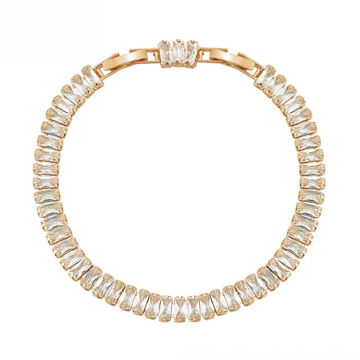 Vogue Dazzling Baguette tennisarmband voor wholesale door Harma