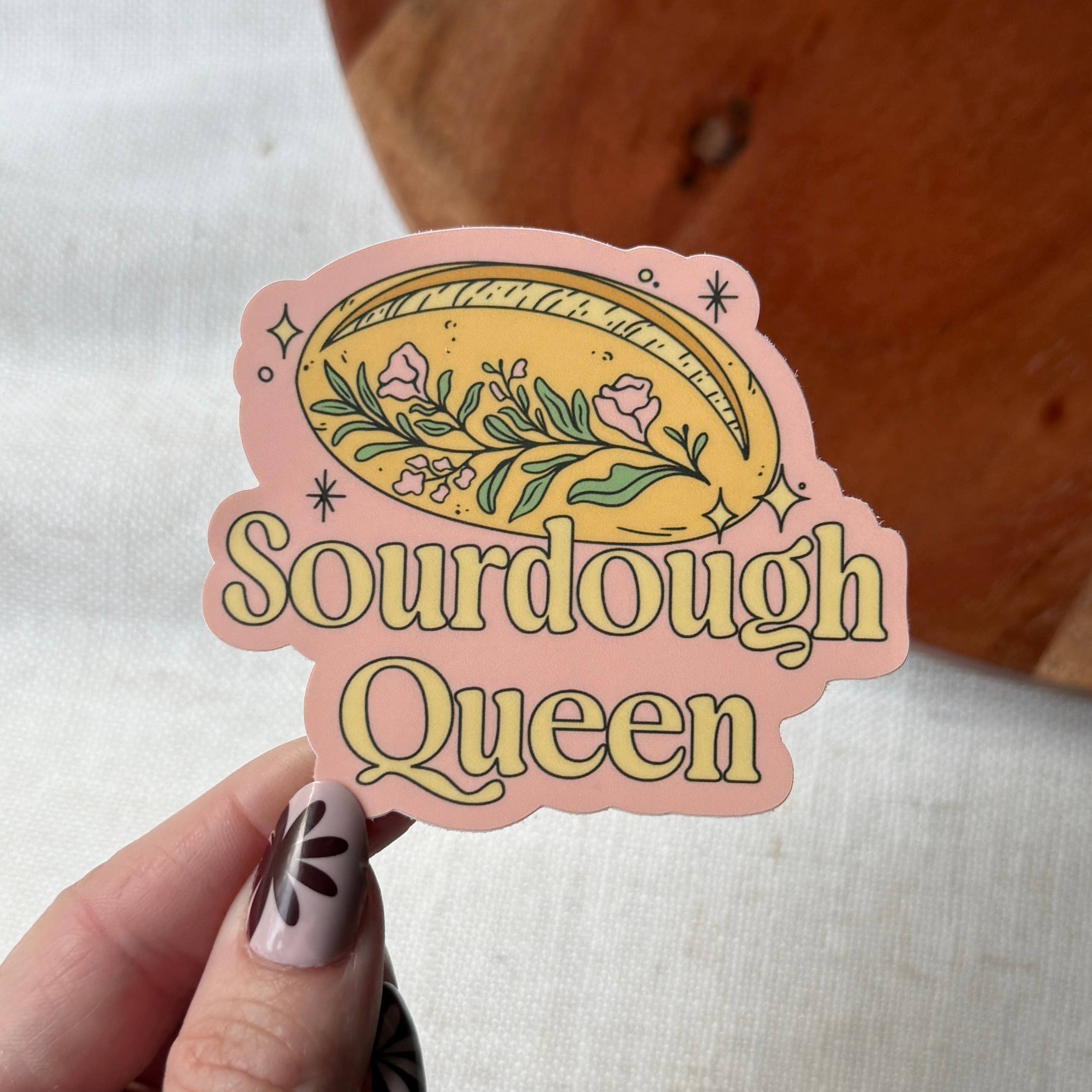Big Moods - Wholesale Sticker - Sourdough Queen Sticker