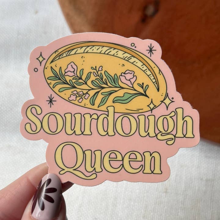 Big Moods - Wholesale Sticker - Sourdough Queen Sticker0