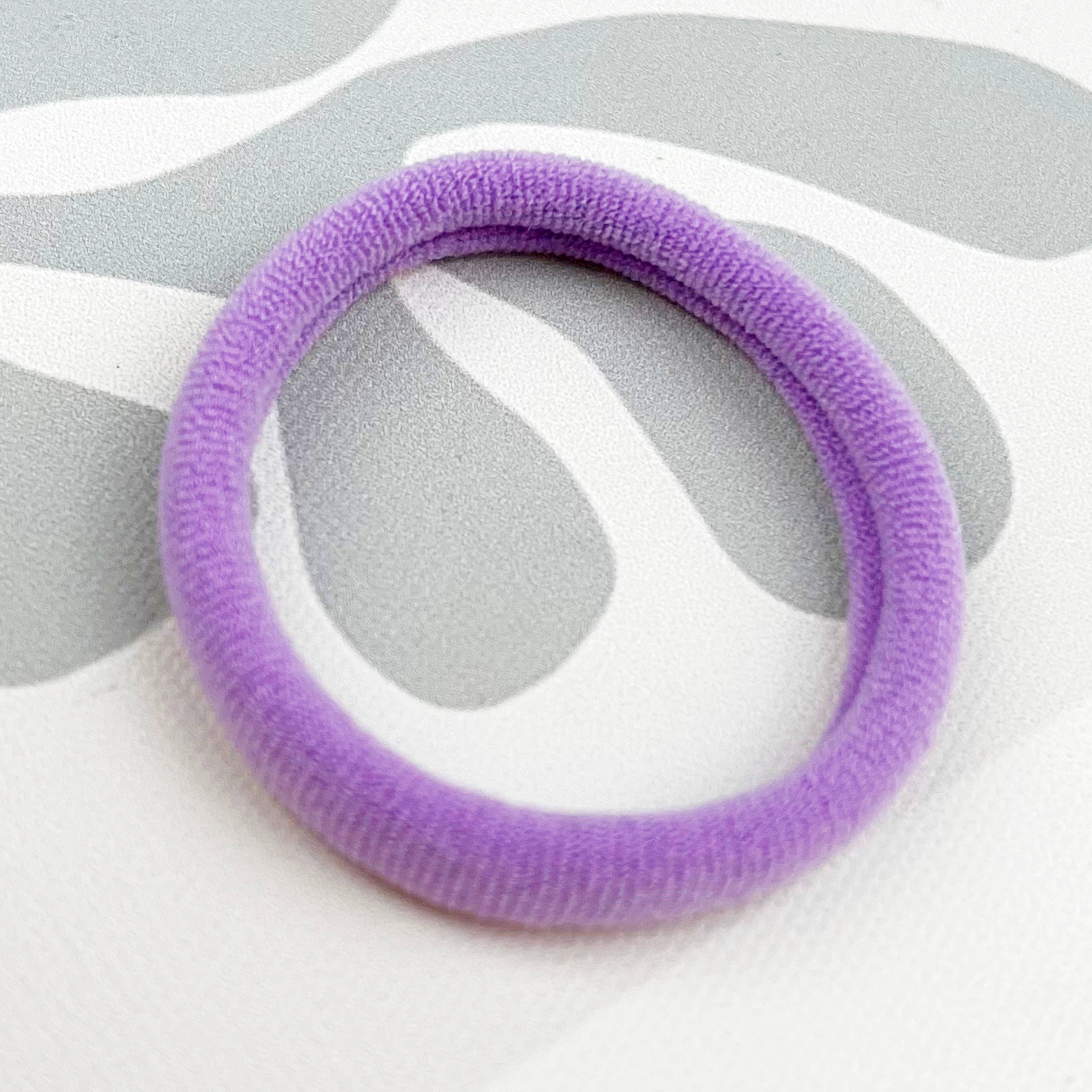 SoapElenGlen - Vendita all'ingrosso Elastico per capelli - Set di 50 elastici per capelli ad alta elasticità a colori pastello a forma di anello7