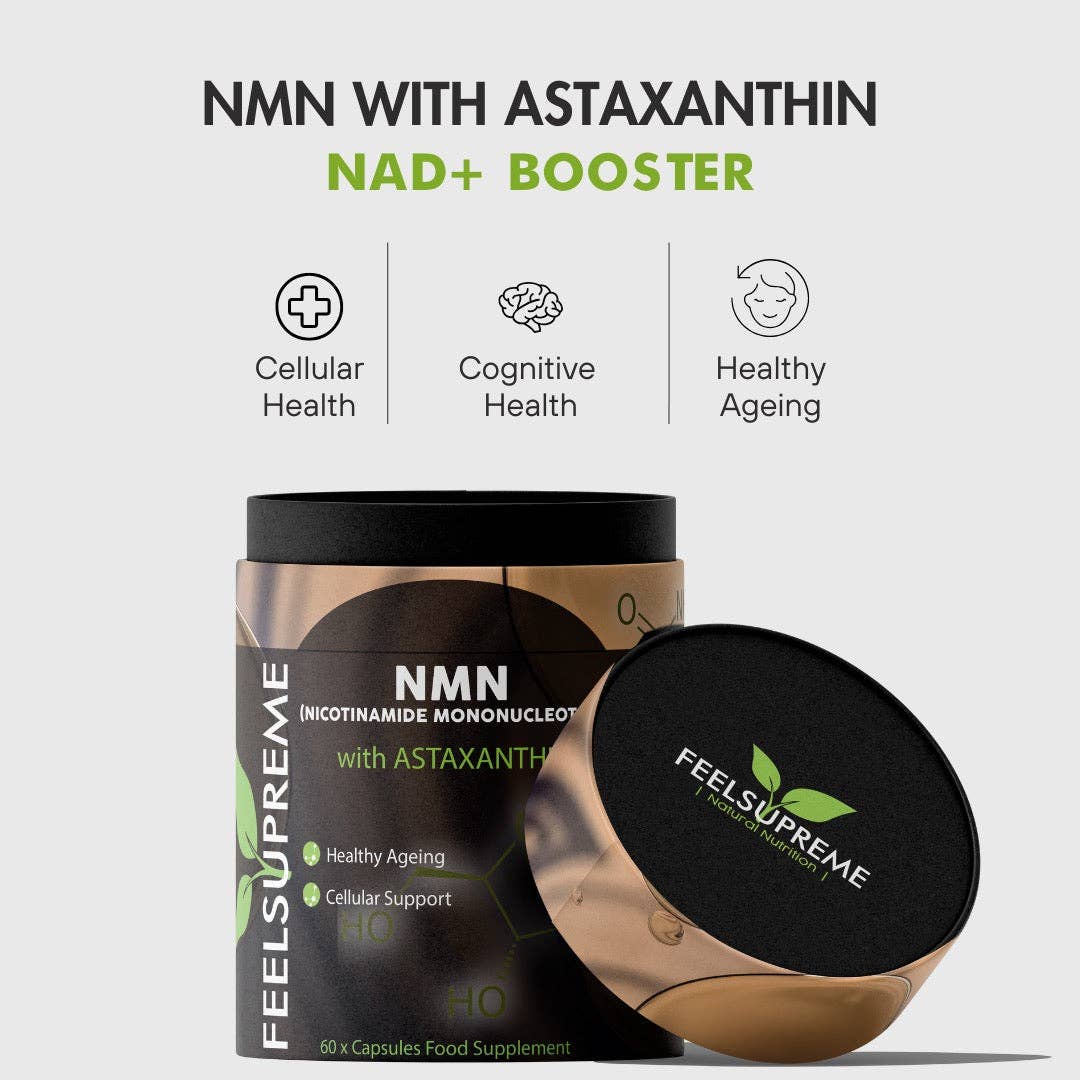 Feel Supreme - Wholesale Oral Supplement/Vitamin - NMN with Astaxanthin | NAD+ Booster1