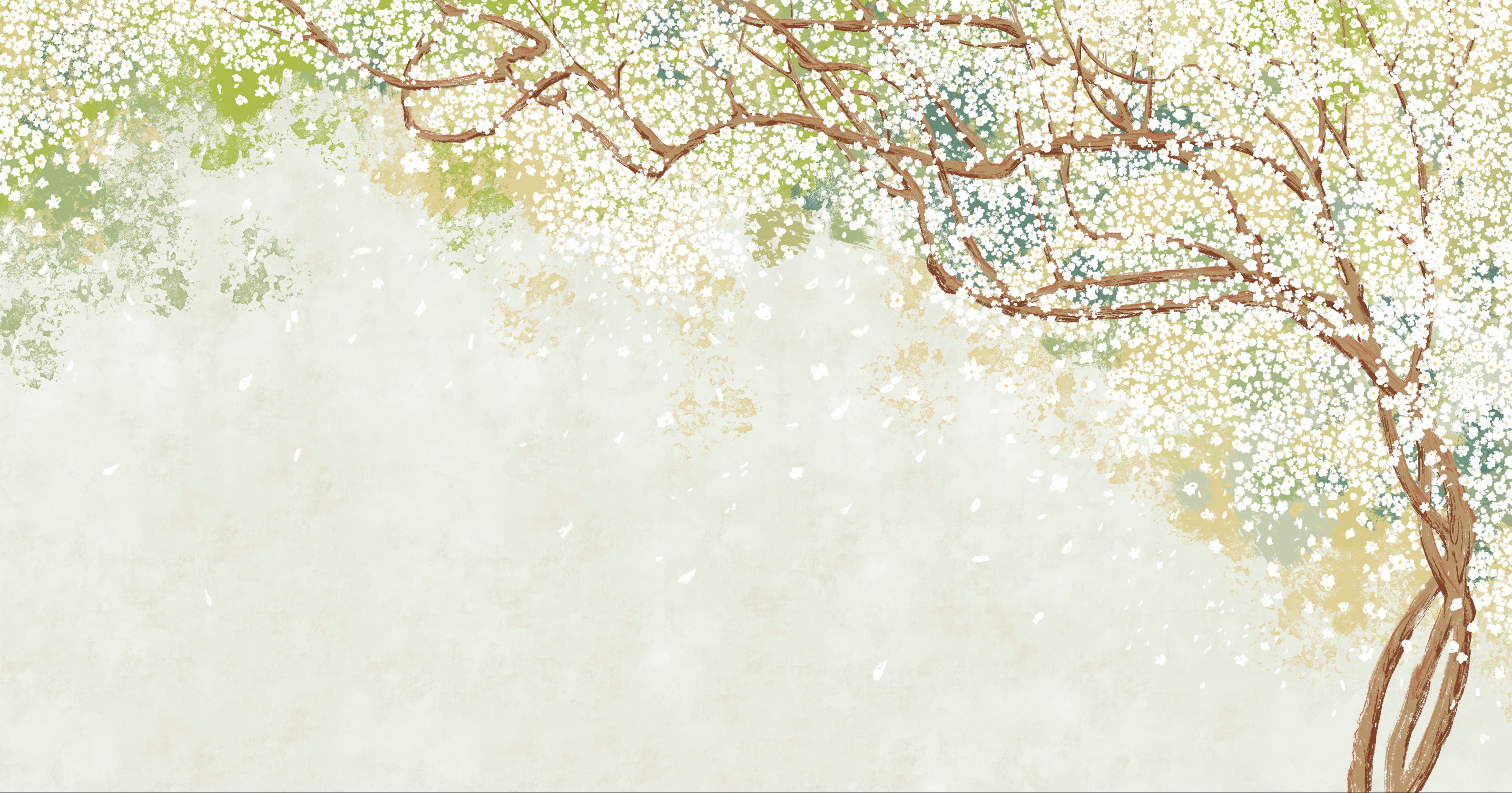 PIPAPEL - Vente Papier peint - Printemps mural0