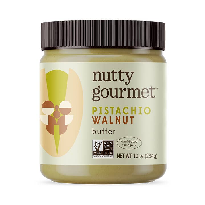 Pistachio Walnut Butter Bundles for wholesale by Nutty Gourmet