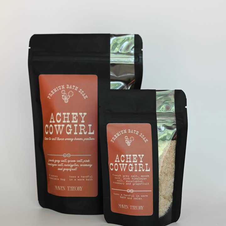 Maven Theory - Wholesale Bath Soak/Milk - Achey Cowgirl Bath Soak1