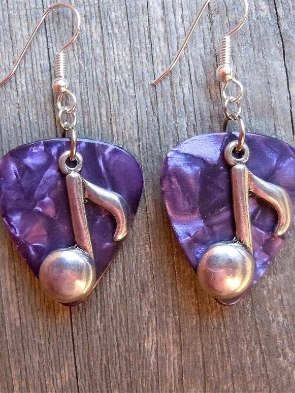 Brincos de Escolha Guitarra Note por atacado de Simply Raevyn