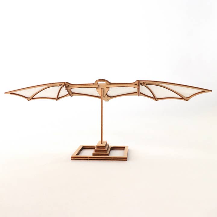 Da Vinci Tilting Glider - Historical Wooden Model Kit for wholesale by Dahimo