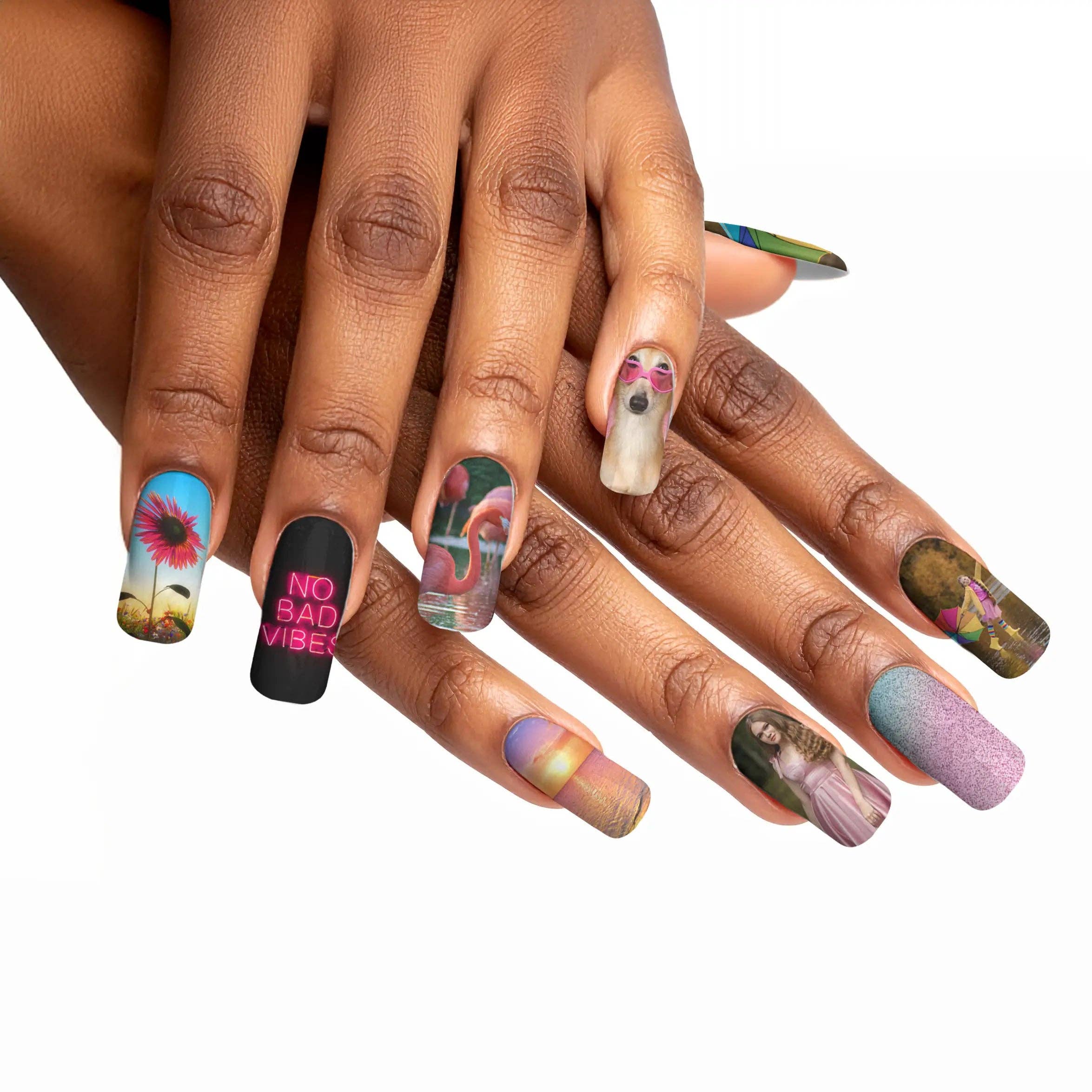 FYNE BODY - Wholesale Press-on/fake nails - Design Your Own Custom Press-On Nails - Oval97