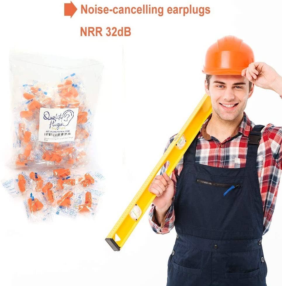 Quality Plugs – Tampões de ouvido por atacado – 50 Pares de Tampões de Espuma de Qualidade para Dormir NRR: 32 dB6