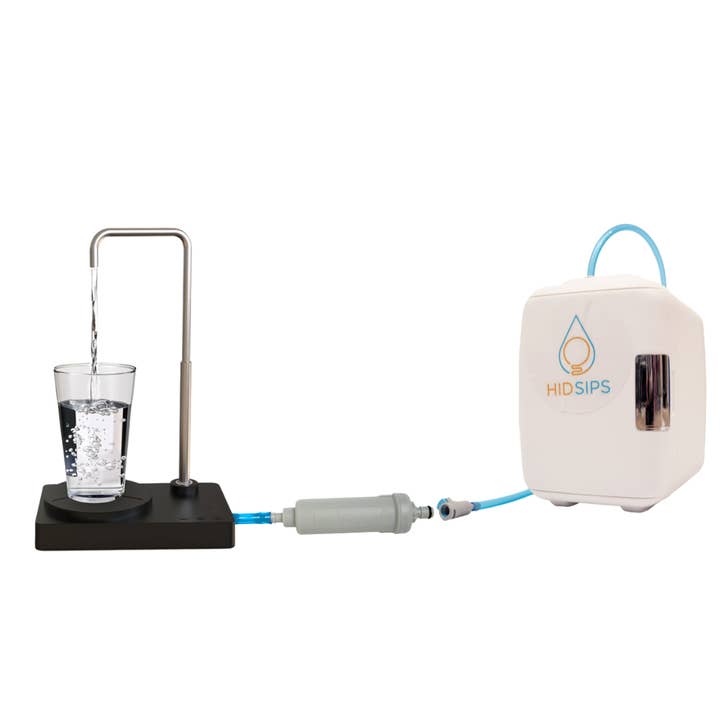 V2 Desktop Water Dispenser with 4L Mini Fridge | Bedside or Desktop Water Cooler with Dishwasher-Safe Reservoir | Filtered or Beverage-Ready Hydration System for wholesale by SYPS