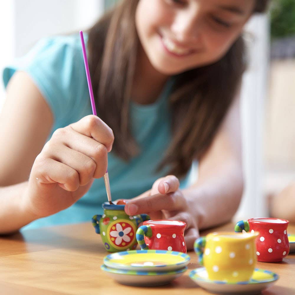 The Toy Network - Wholesale DIY Craft Kit - Kids - Paint Your Own Mini Tea Set2