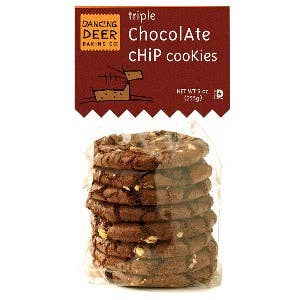 Dancing Deer - Wholesale Cookie - Triple Chocolate Chip Cookie (Case)