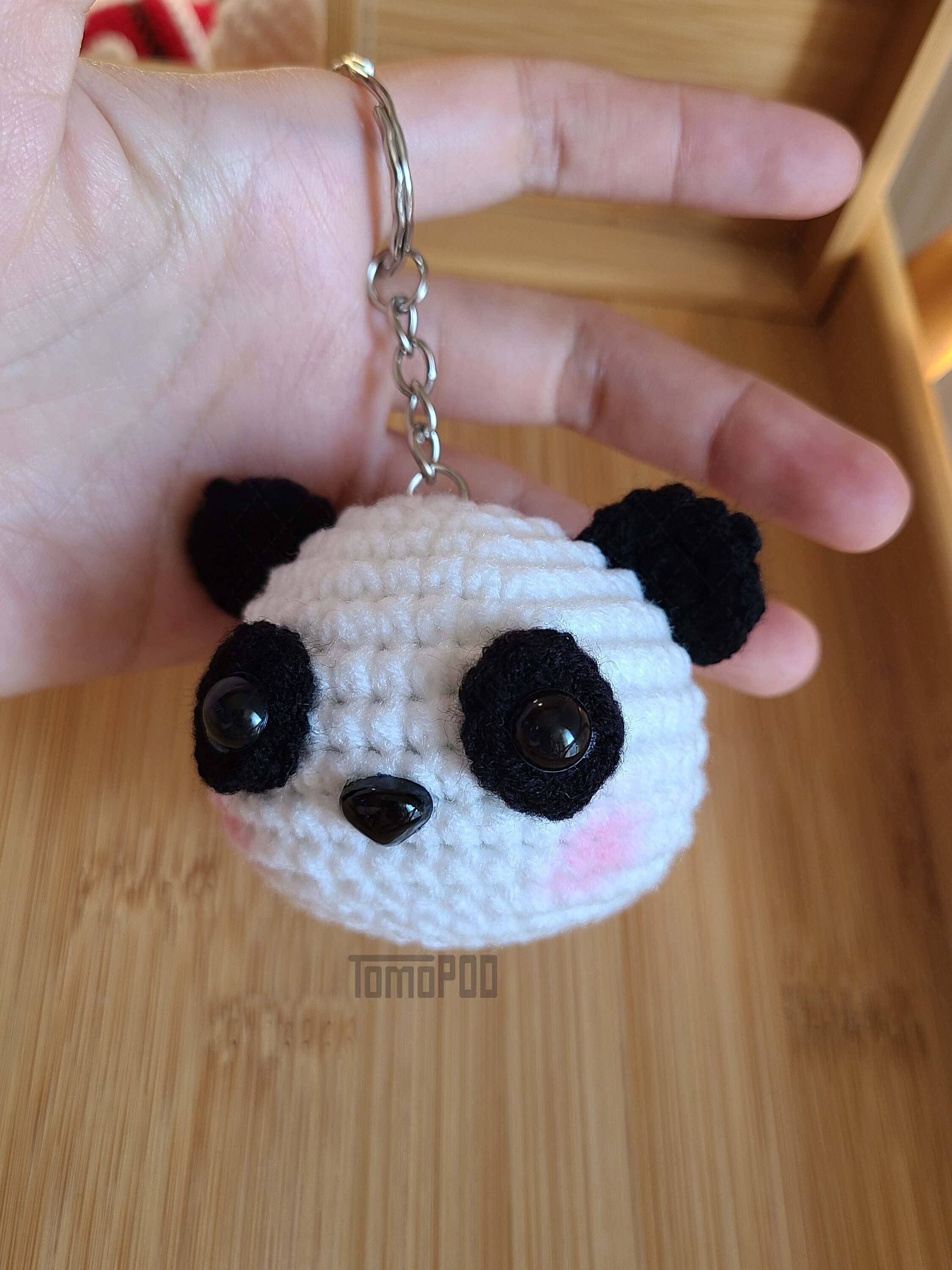 TOMOPOD LLC - Wholesale Keychain - Women's - Cute Crochet Animal Keychain | Koala, Panda, Piggy Keychains0