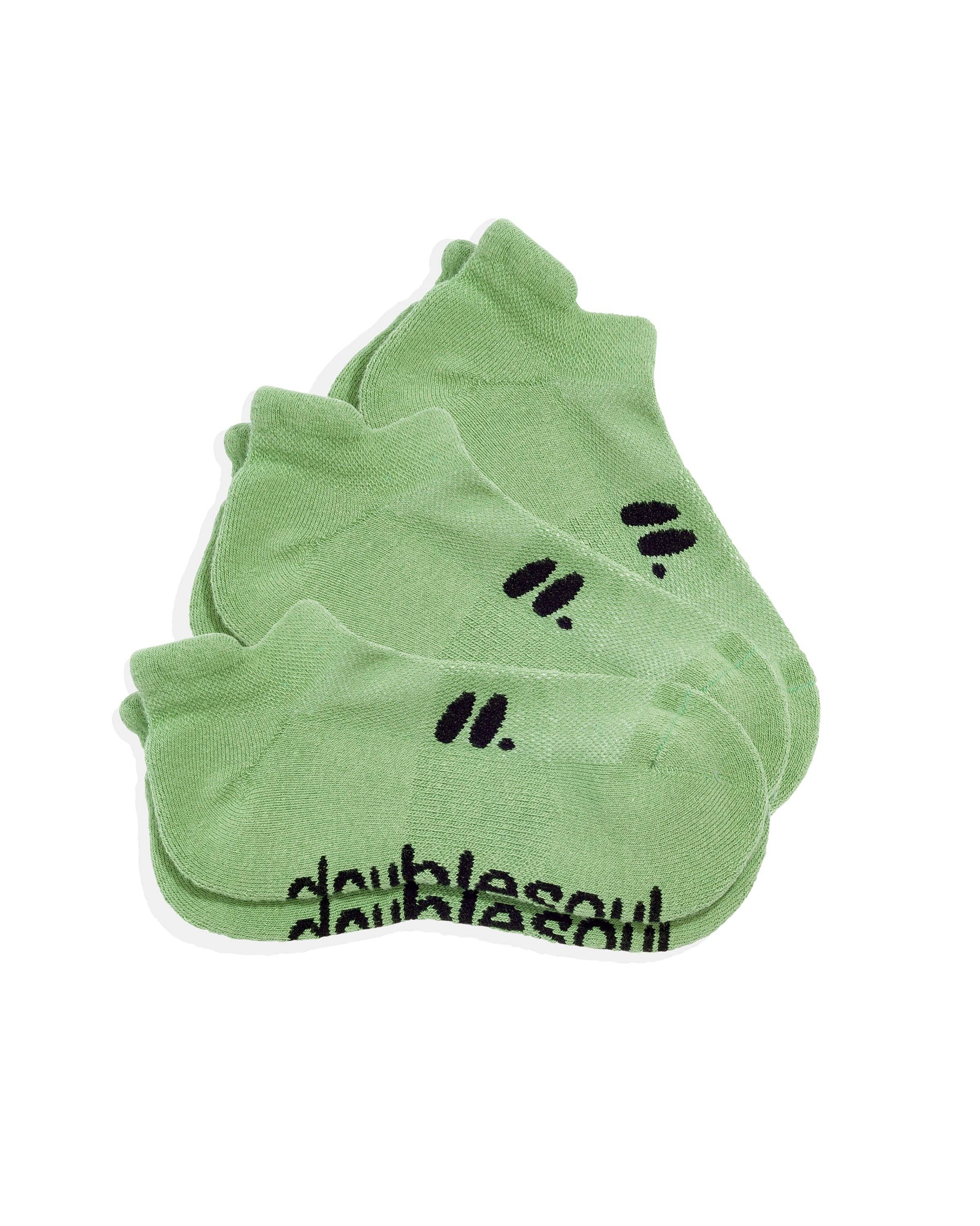 doublesoul – wholesale Socks – Unisex – Low 3 Pack Solid33