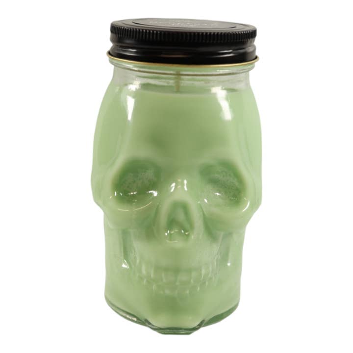 Candela profumata Mountain Dew Skull per la vendita all'ingrosso da parte di Lebanon Candle Company