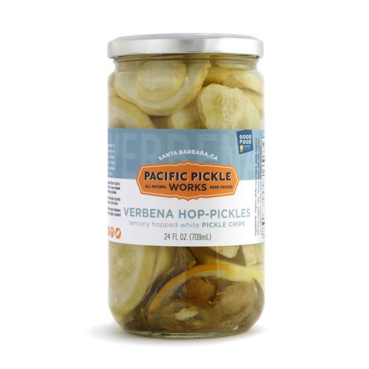 Lemon Verbena "Hop-Pickles" - Limited Edition Pickle Chips for wholesale by Pacific Pickle Works