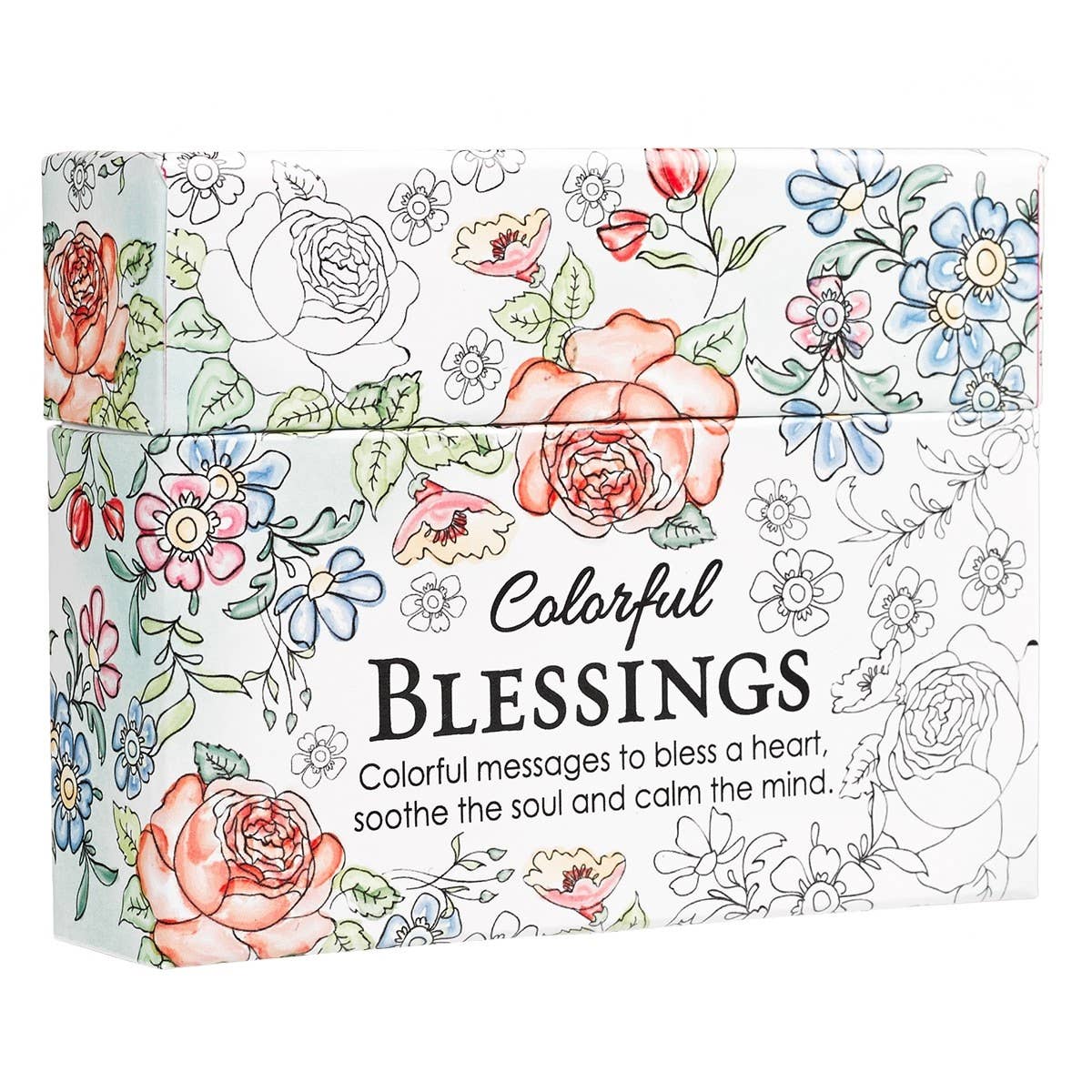 Christian Art Gifts - Wholesale Display Book - Coloring Cards Boxed Colorful Blessings2
