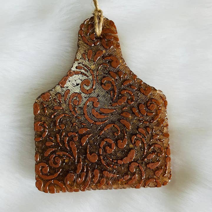 The Rusted Diamond - Wholesale Air Freshener - "Tooled" Cowtag Freshie