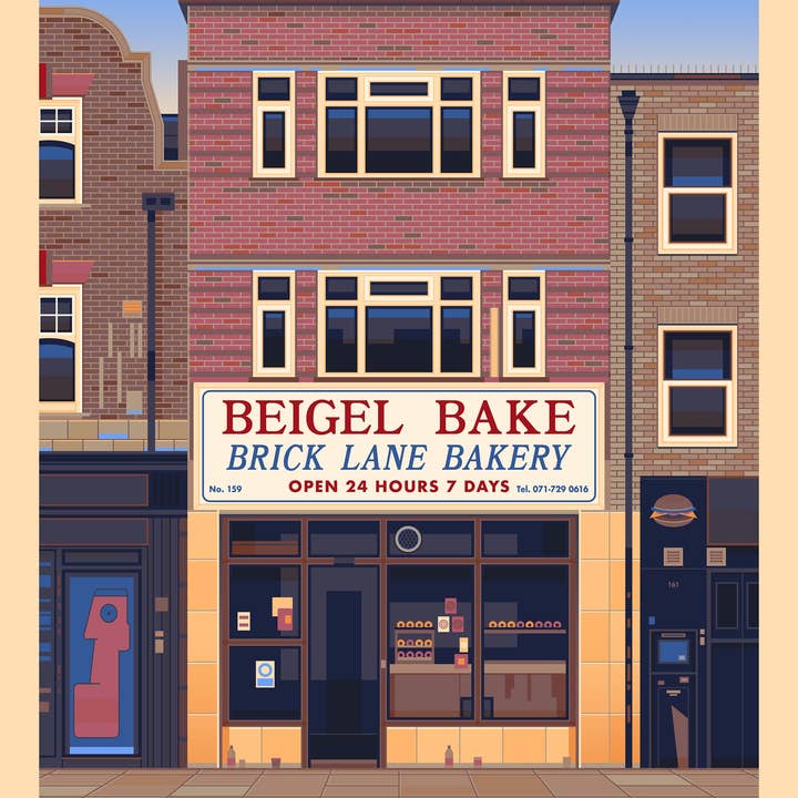 Beigel Bake Brick Lane para venta al por mayor de George Townley Store