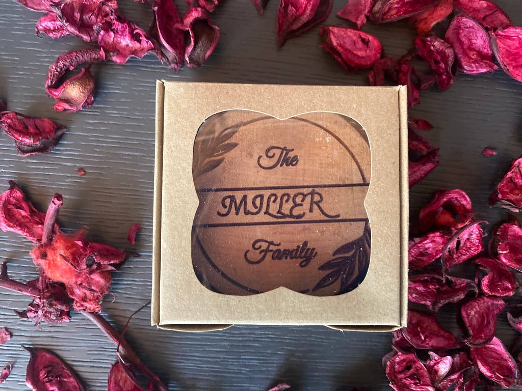 WoodCraftHaven - Vente Sous-verre - Sous-verres en bois fabriqués à la main : des cadeaux de mariage pour votre magasin7