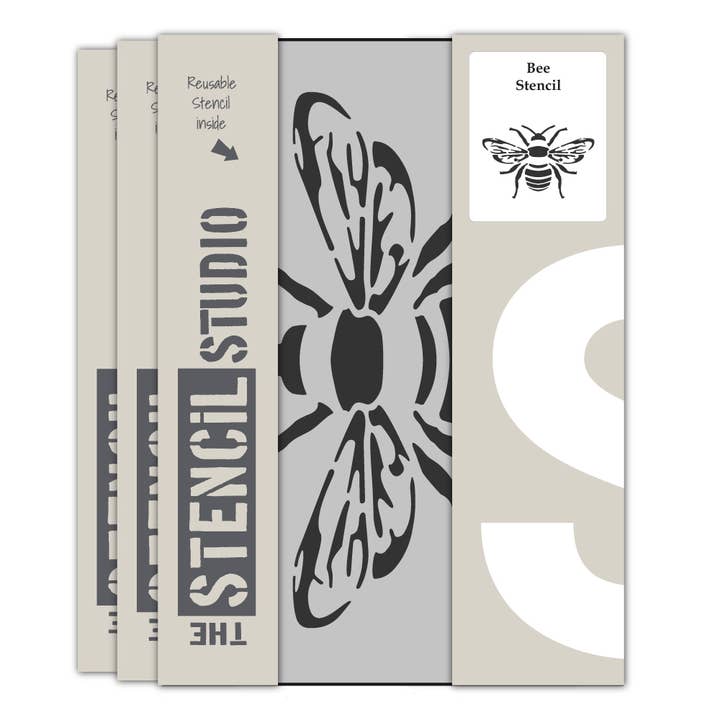 The Stencil Studio – wholesale Stencil/craft die – Bee Stencil