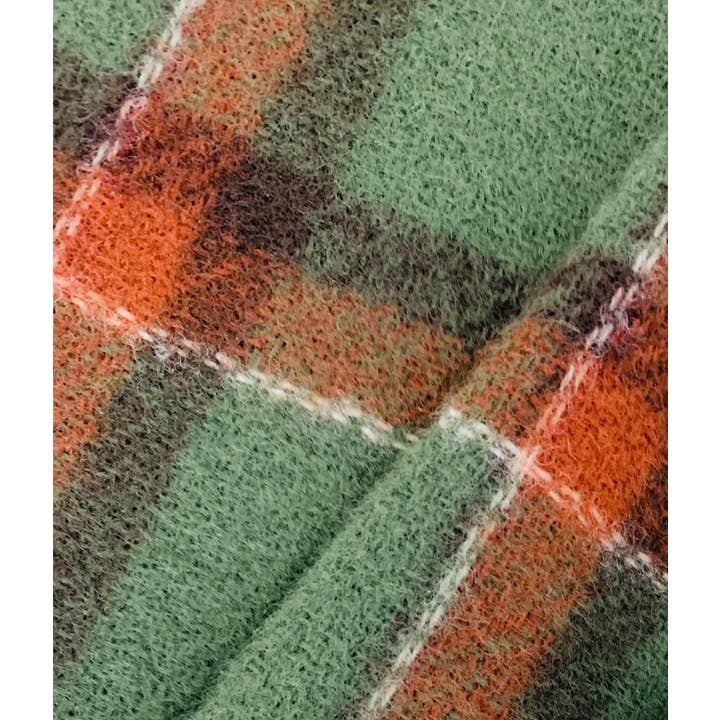 JC Sunny Fashion - Wholesale Wrap - Women's - 6 Colors--Softer Than Cashmere Plaid Blanket Wrap6