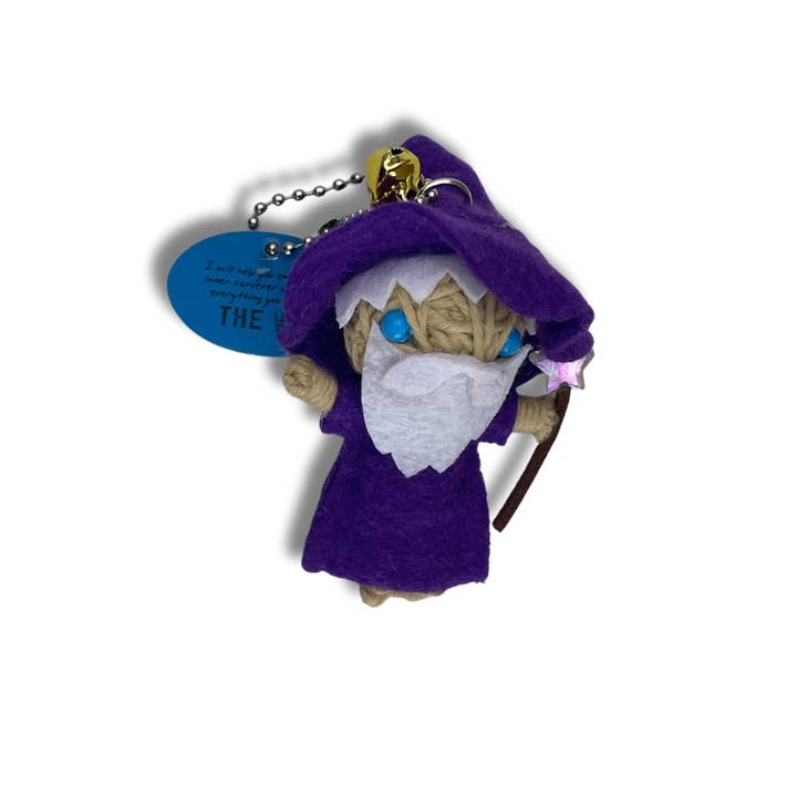 The H&H Group - Wholesale Decorative Figurine - The Wiz - Watchover Voodoo Dolls - Keychain