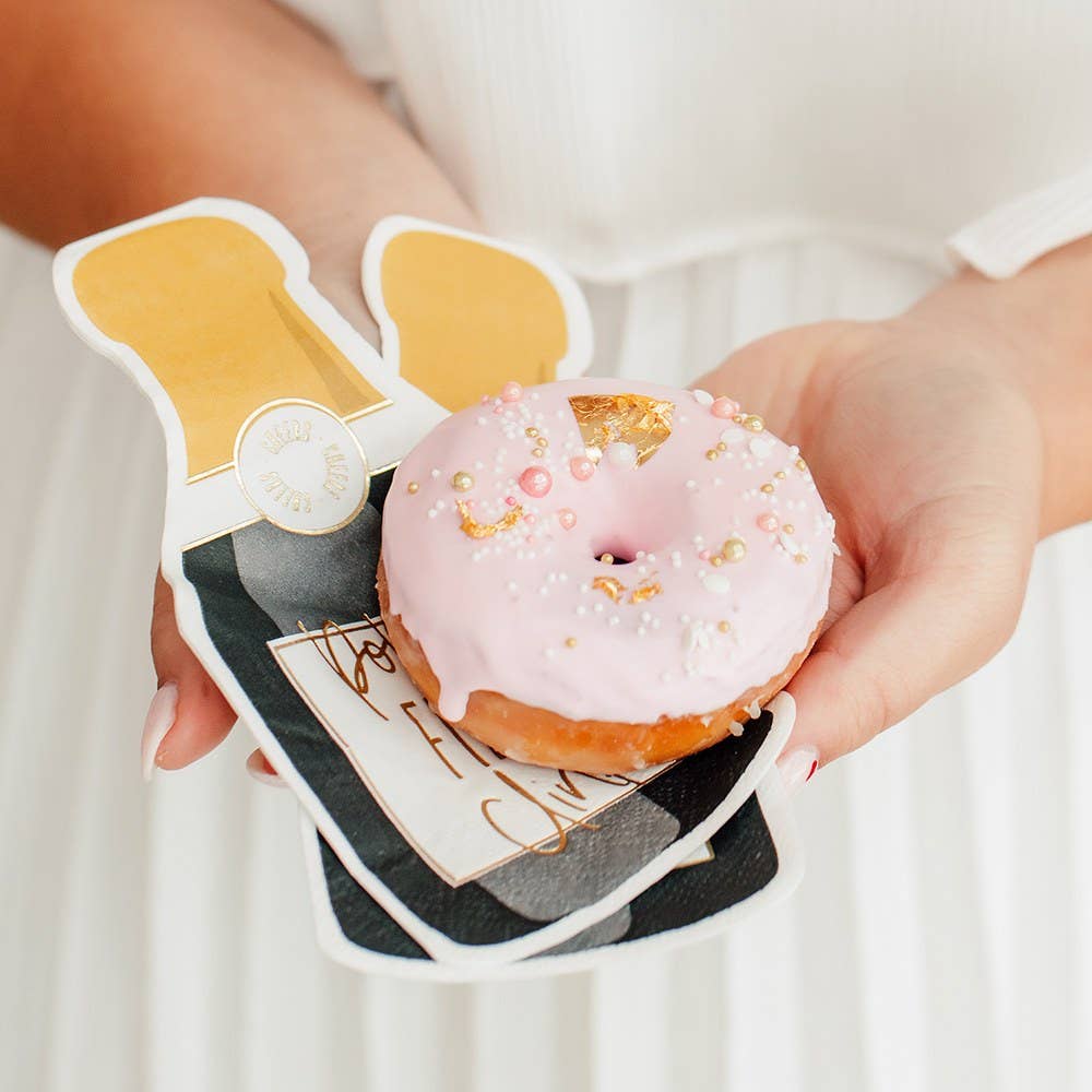 Weddingstar Inc. - Wholesale Disposable Napkin - Cute Special Occasion Paper Party Napkin - Champagne Bottle1