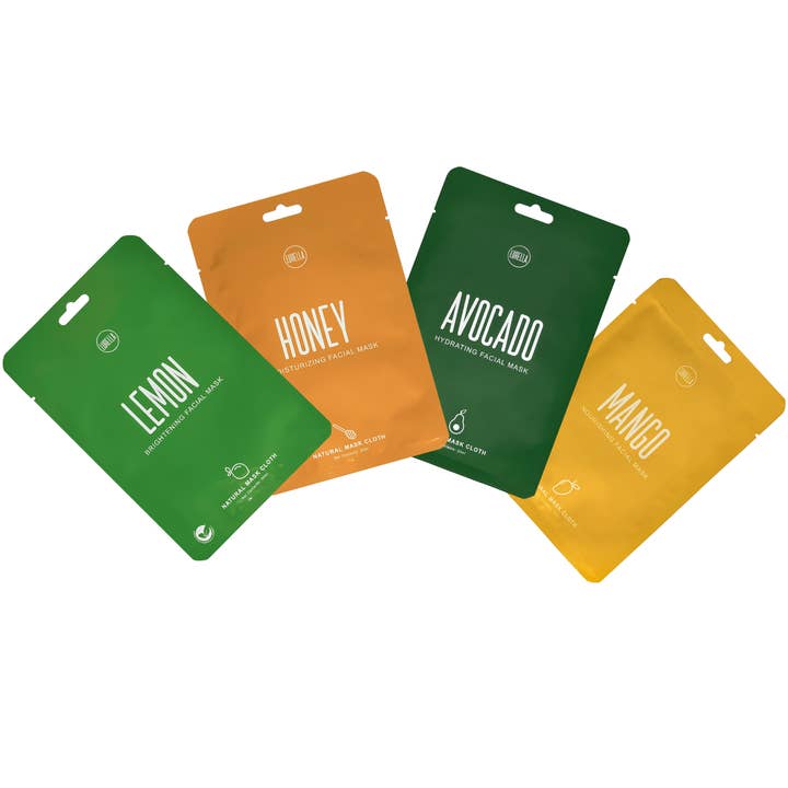 Masques faciaux Back to Basics pour la vente par Lurella Cosmetics