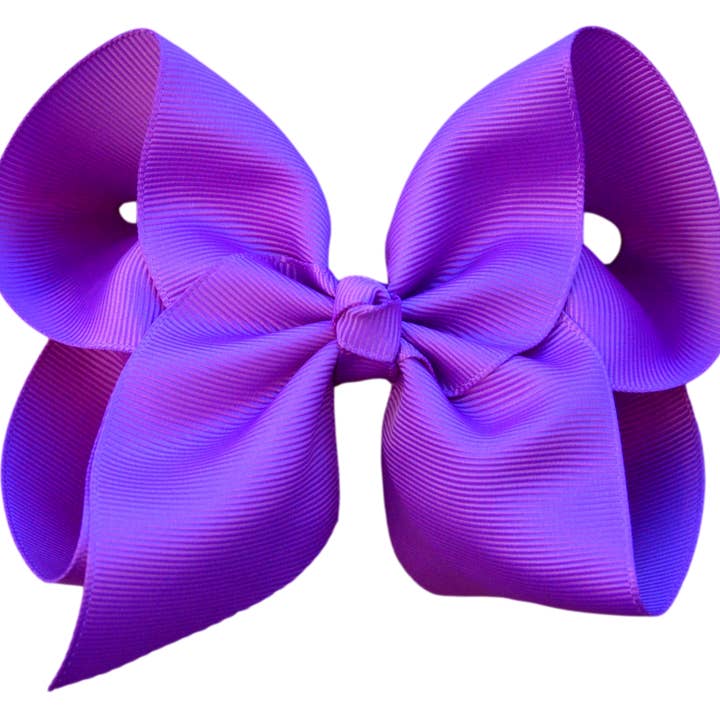 The Solid Bow - Vente Nœud pour cheveux – enfant - Nœud en gros-grain uni de 5 pouces (2 pouces de largeur du ruban)22