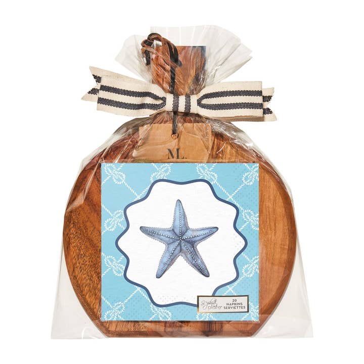 24,77 cm x 20,32 cm Bræt Gavekit uden spreder: Tidal Wave for engroshandel hos Sophistiplate