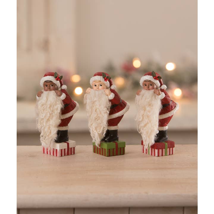 Bethany Lowe Designs - Wholesale Christmas Decoration - Leo's Santa Dress Up