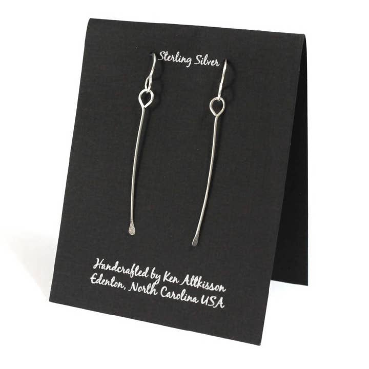 Sterling Silver örhängen droppe ”Spikes” för wholesale av Ken’s handcrafted jewelry