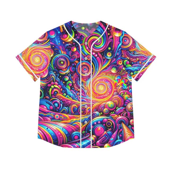 Pride Nebula Baseballtrøje til kvinder for engroshandel hos Prism Raves