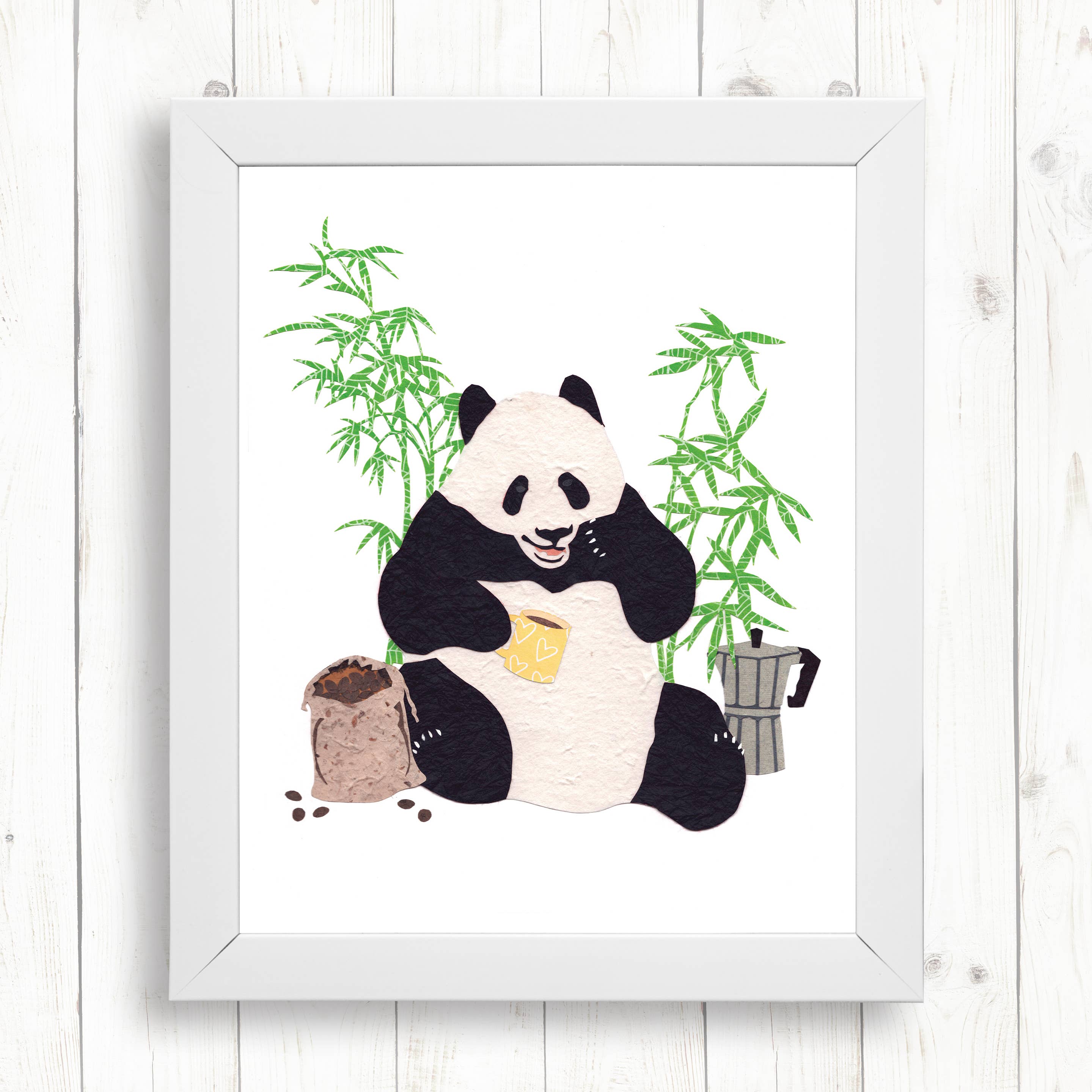 Whimsy Spot - Wholesale Art Print - Giant Panda Art Print0