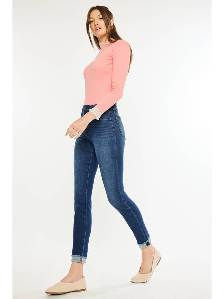 DARK OPEN PACK CIGARETTE FIT JEANS-KC20000D for wholesale on Faire6