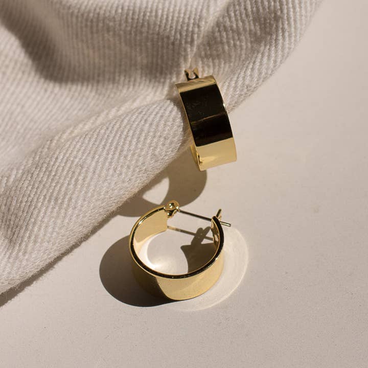 Positano Hoops- Gold for wholesale on Faire