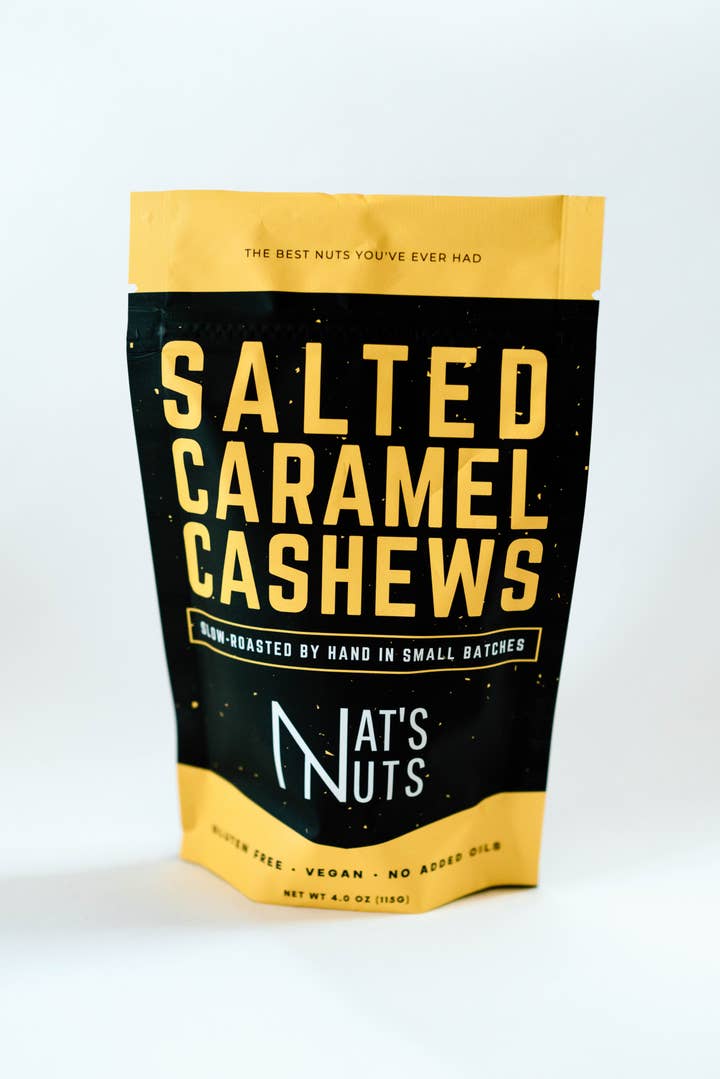 Nat's Nuts - Wholesale Nuts - Salted Caramel Cashews0