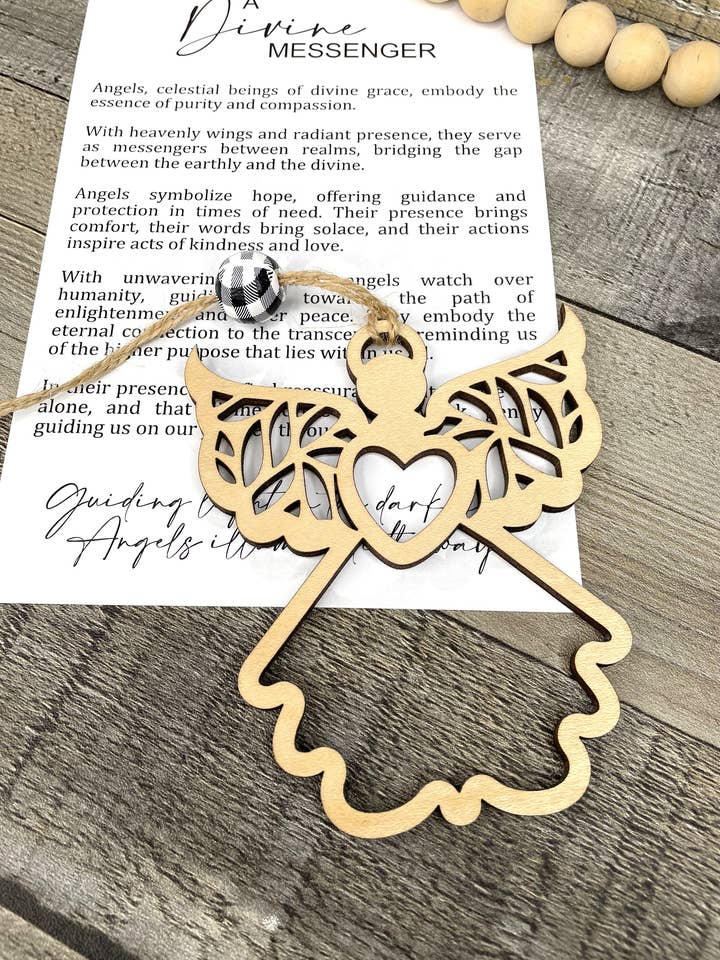 Story Ornament - Angels - A Divine Messenger for wholesale by The Wristlet Bar